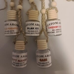 Home Air Freshener Set - Black, Red, Cream